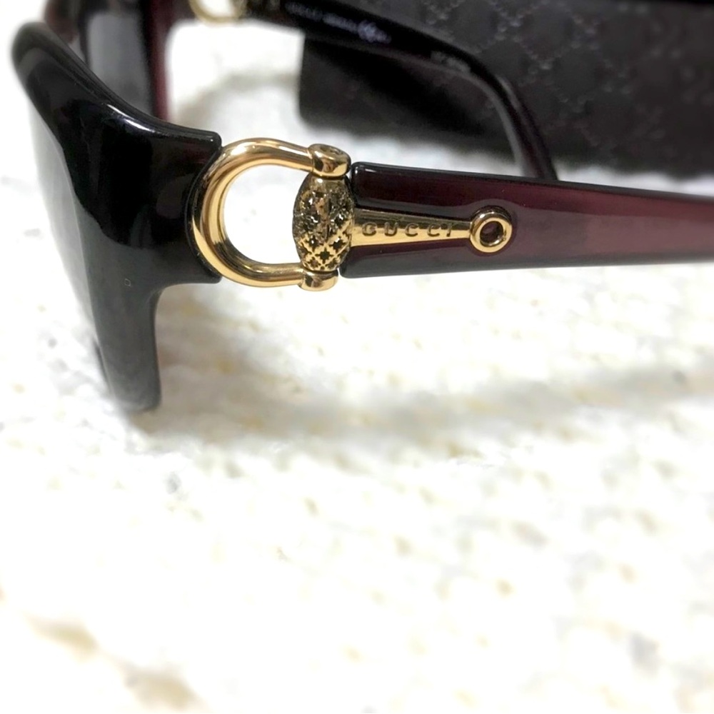 Brand New Authentic OG Gold and Tan GUCCI sunglasses